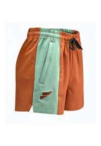 FELSENFEST - Spodenki boulderingowe dla kobiet. Kolor: niebieski, brązowy, beżowy, wielokolorowy. Materiał: elastan, nylon. Sport: wspinaczka #1