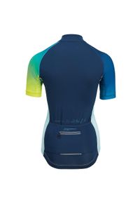 Koszulka rowerowa damska Silvini Mazzana. Kolor: zielony, niebieski, wielokolorowy. Sport: kolarstwo