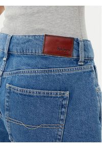 Pepe Jeans Szorty jeansowe PL801189 Niebieski Regular Fit. Kolor: niebieski. Materiał: bawełna
