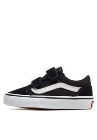 Vans Tenisówki Old Skool V VN000VHE6BT Czarny. Kolor: czarny. Materiał: materiał