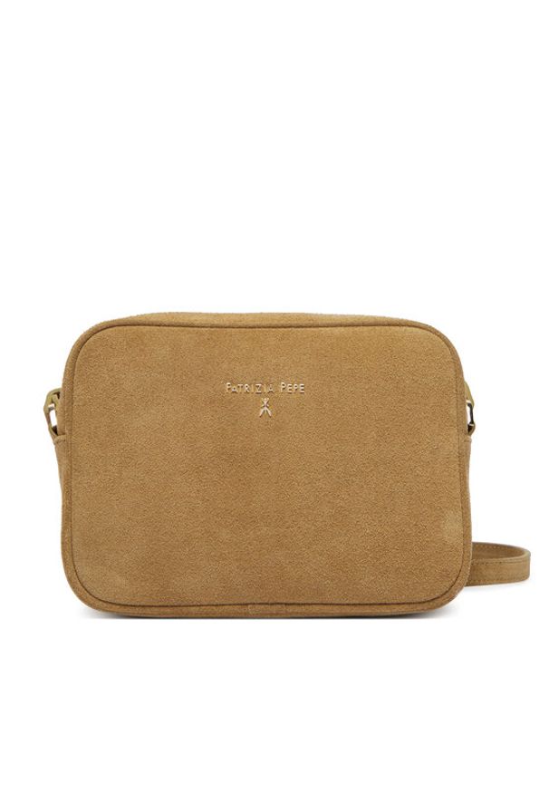 Patrizia Pepe Torebka 8B8985/L152-G626 Zielony. Kolor: zielony. Materiał: zamszowe, skórzane