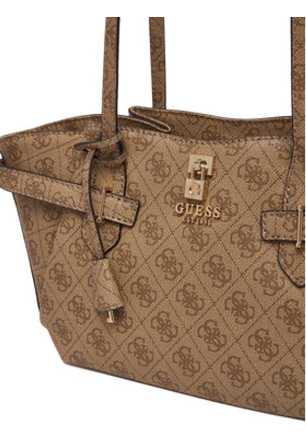 Guess Torebka Yesba HWSG78 33080 Beżowy. Kolor: beżowy. Materiał: skórzane