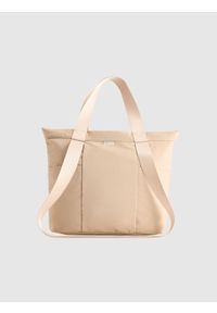 4f - 4F Torba na ramię (14 L) - beżowa Uniwersalny. Kolor: beżowy. Materiał: materiał #1