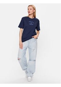 Tommy Jeans T-Shirt DW0DW16147 Granatowy Relaxed Fit. Kolor: niebieski. Materiał: bawełna #3