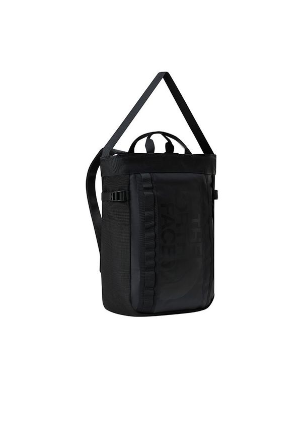 Torba The North Face Base Camp 0A8BK7KX71 - czarna. Kolor: czarny. Materiał: nylon. Wzór: paski. Sport: fitness