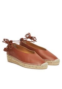 Castañer Espadryle Gea/2/250 025339 Brązowy. Kolor: brązowy. Materiał: skóra #3