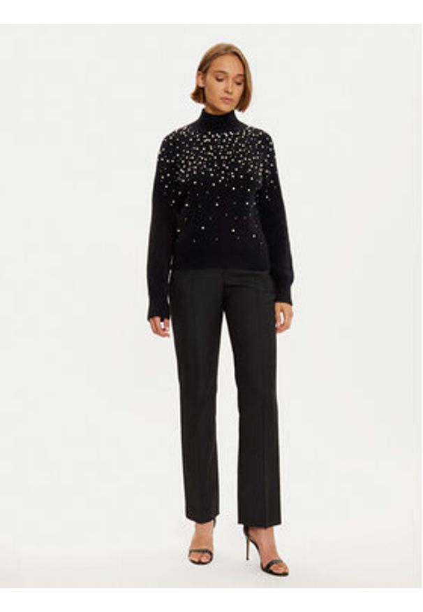 Marciano Guess Kardigan 4BGR14 5786Z Czarny Regular Fit. Kolor: czarny. Materiał: wełna