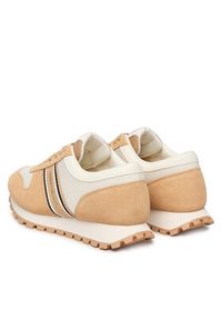 Armani Exchange Sneakersy XW002229 AF21431 MZ434 Beżowy. Kolor: beżowy. Materiał: zamsz, skóra #3