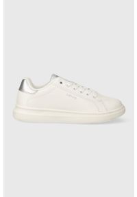 Levi's® - Levi's sneakersy ELLIS kolor biały 233415.50. Okazja: na spotkanie biznesowe. Nosek buta: okrągły. Kolor: biały. Materiał: guma #1