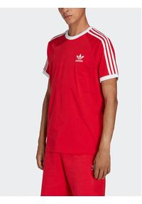 Adidas - adidas T-Shirt Adicolor Classics 3-Stripes T-Shirt IA4852 Czerwony Regular Fit. Kolor: czerwony. Materiał: bawełna #11