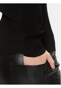DKNY Sweter P3GSBK42 Czarny Regular Fit. Kolor: czarny. Materiał: wiskoza #5