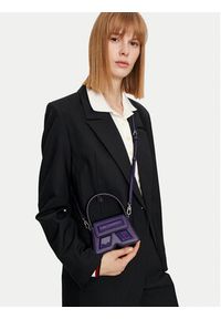 Karl Lagerfeld - KARL LAGERFELD Torebka 245W3239 Fioletowy. Kolor: fioletowy. Materiał: skórzane