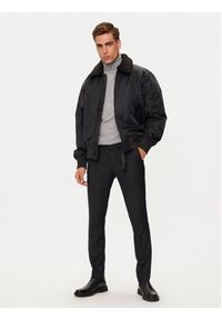 Calvin Klein Jeans Kurtka bomber J30J326108 Czarny Regular Fit. Kolor: czarny. Materiał: syntetyk
