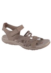 skechers - Sandały damskie, Reggae Slim - Meadow Grazer. Kolor: wielokolorowy, różowy, beżowy, szary