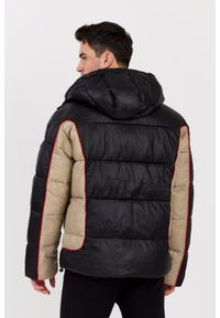 Diesel - DIESEL Czarna męska kurtka W-OSTEND, Rozmiar 48. Okazja: na co dzień. Kolor: czarny. Materiał: tkanina. Sezon: zima. Styl: casual, elegancki, sportowy #7