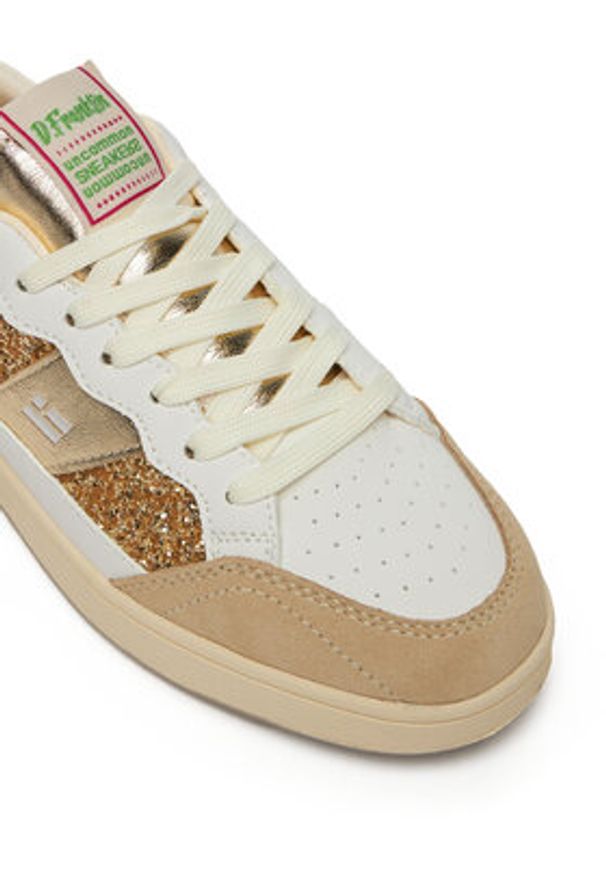 D.Franklin Sneakersy DFSH403003 Kolorowy. Materiał: skóra. Wzór: kolorowy
