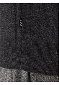 BOSS Sweter H-Hestro 50549986 Czarny Regular Fit. Kolor: czarny. Materiał: wełna #5