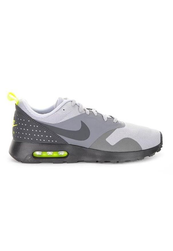Buty do biegania męskie Nike Air Max Tavas. Kolor: czarny, szary, wielokolorowy. Materiał: tkanina, materiał, syntetyk. Szerokość cholewki: normalna. Model: Nike Air Max