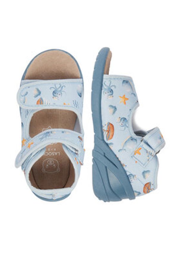 Lasocki Kids Kapcie CEO-CM250723-1 Niebieski. Kolor: niebieski. Materiał: materiał