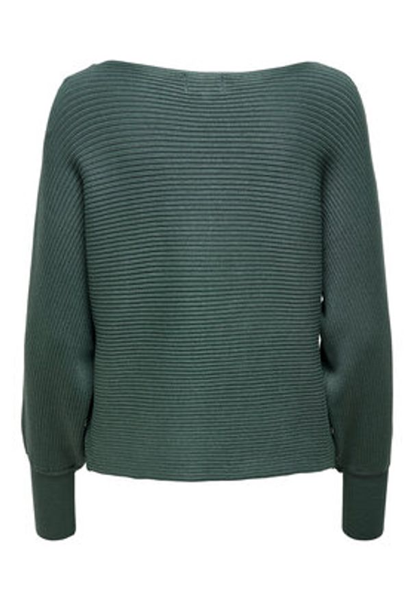 only - ONLY Sweter Adaline 15226298 Zielony Relaxed Fit. Kolor: zielony. Materiał: wiskoza