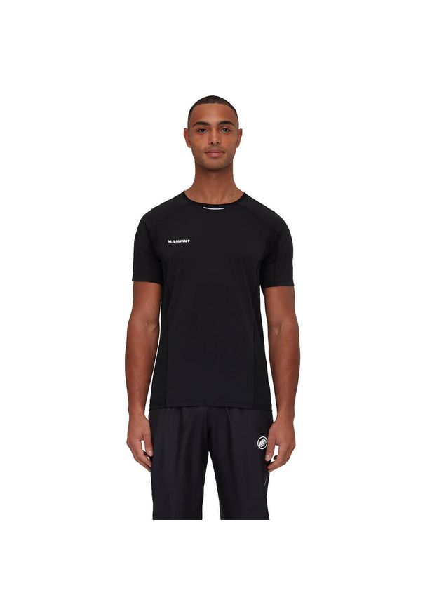 Koszulka szybkoschnąca męska Mammut Aenergy FL T-Shirt. Kolor: czarny