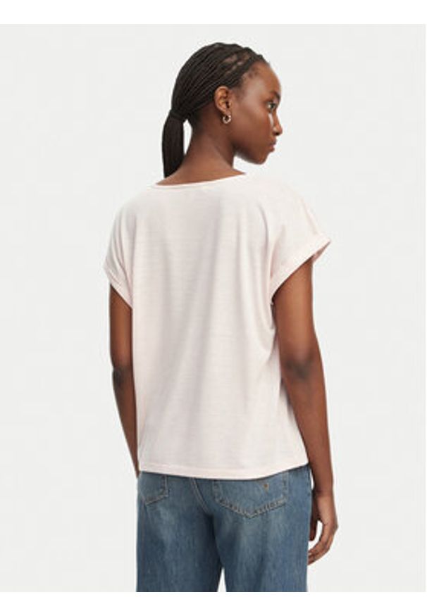 Morgan Bluzka 261-DIANA Różowy Regular Fit. Kolor: różowy. Materiał: syntetyk