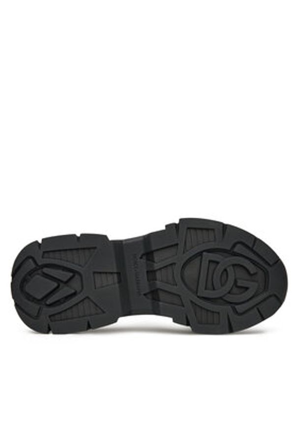 DOLCE & GABBANA - Dolce&Gabbana Sneakersy CS2253 AV061 Czarny. Kolor: czarny. Materiał: materiał