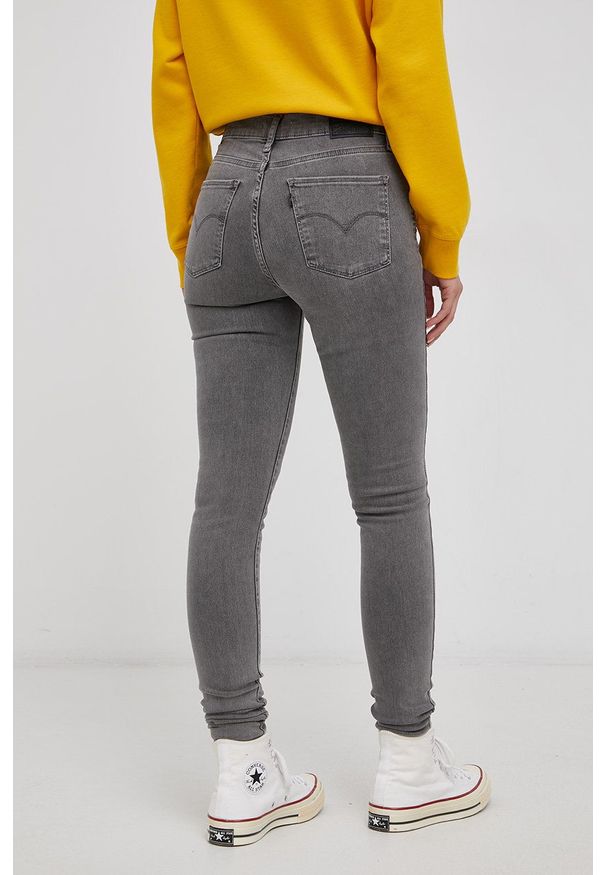 Levi's® - Levi's - Jeansy 720. Okazja: na spotkanie biznesowe. Stan: podwyższony. Kolor: szary. Styl: biznesowy