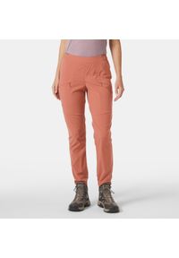 Damskie spodnie wodoodporne Helly Hansen Vinda Light Tur. Kolor: brązowy. Sezon: lato. Sport: turystyka piesza #1