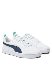 Puma Sneakersy Rickie Jr 384311 32 Biały. Kolor: biały. Materiał: skóra