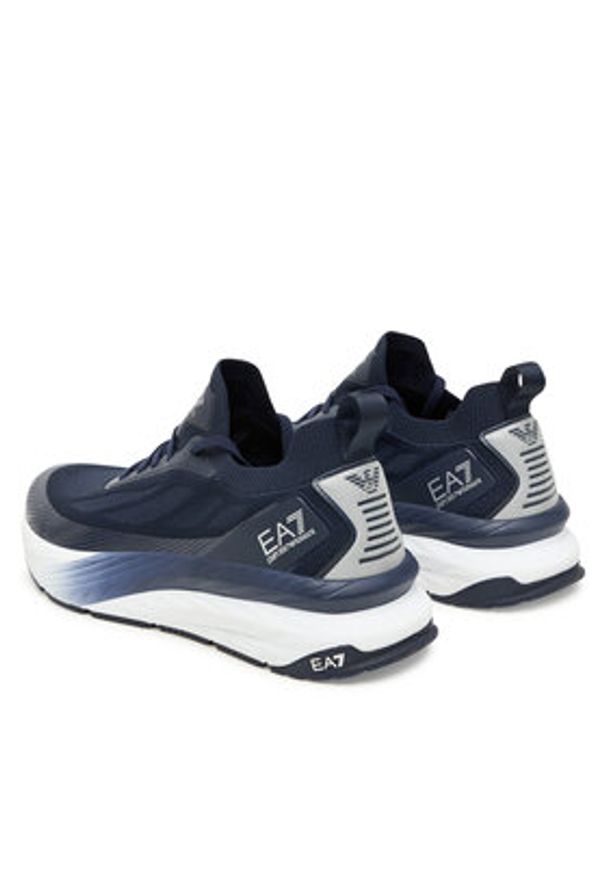 EA7 Emporio Armani Sneakersy 7X000343 AF18639 MB302 Niebieski. Kolor: niebieski. Materiał: materiał