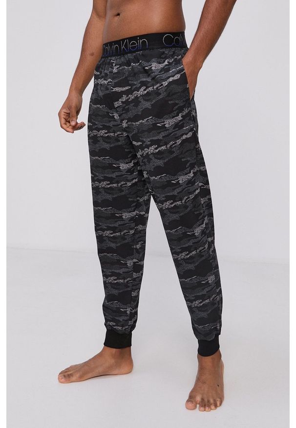 Calvin Klein Underwear - Spodnie piżamowe. Kolor: czarny