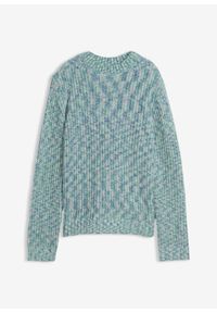 bonprix - Gruby sweter. Kolor: zielony #1