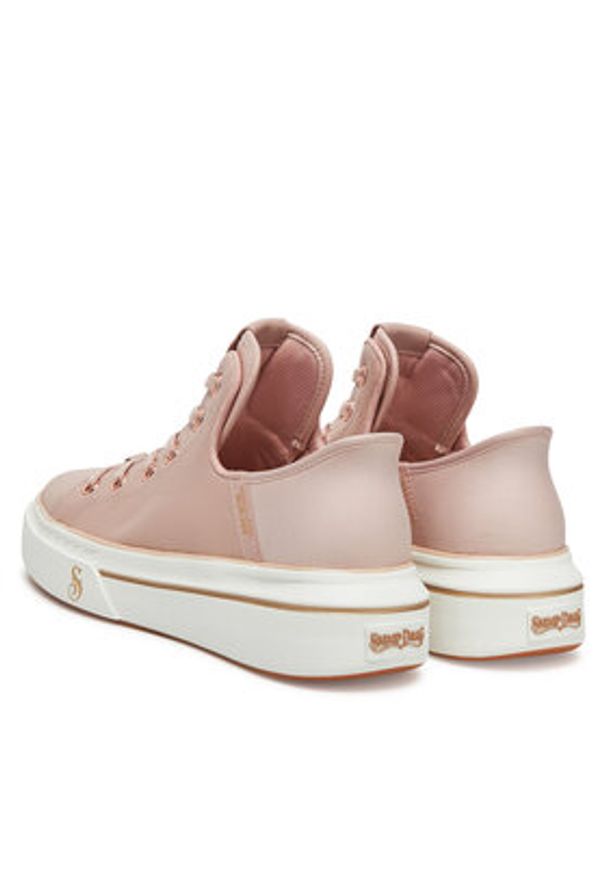 skechers - Skechers Sneakersy Snoop One-Og Leather 186001/BLSH Różowy. Kolor: różowy. Materiał: skóra