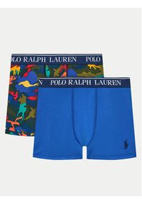 Polo Ralph Lauren Komplet 2 par bokserek 9P5013 BCU Niebieski. Kolor: niebieski. Materiał: syntetyk #8