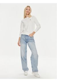Lacoste Bluza SF9202 Biały Regular Fit. Kolor: biały. Materiał: bawełna #5