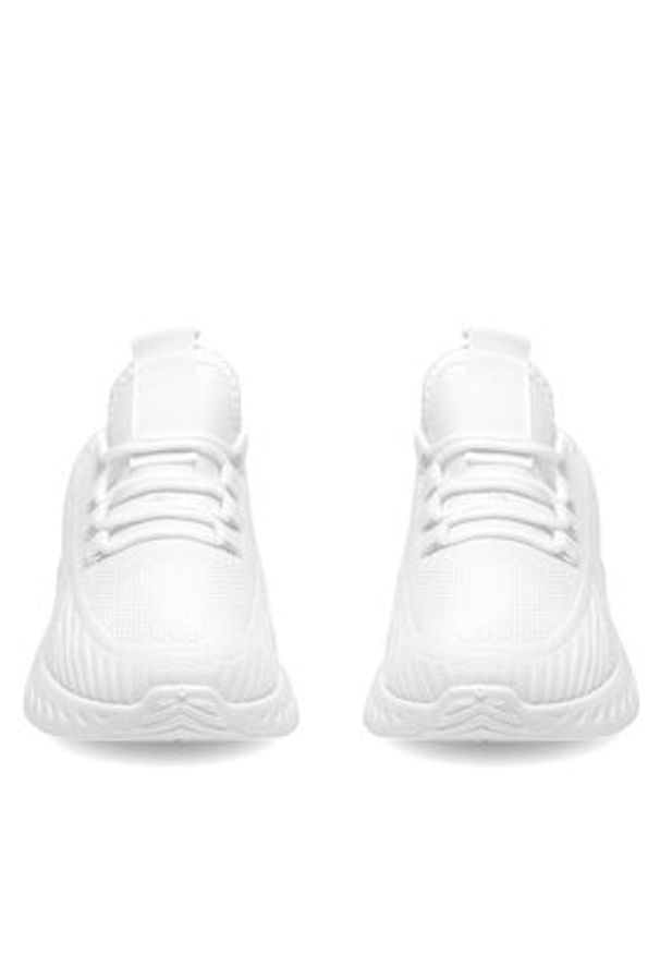 Jenny - JENNY Sneakersy WYL0310-01 Biały. Kolor: biały. Materiał: materiał