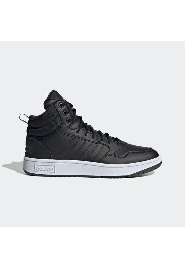 Buty damskie Adidas Hoops 3.0 mid wtr. Materiał: futro, kauczuk. Szerokość cholewki: normalna