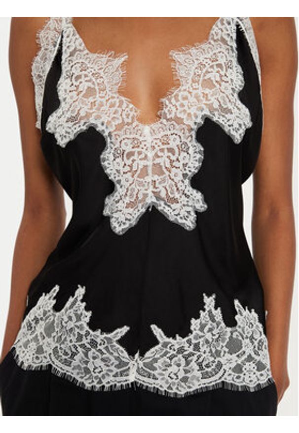Herskind Top Zew 5292370 Czarny Regular Fit. Kolor: czarny. Materiał: wiskoza