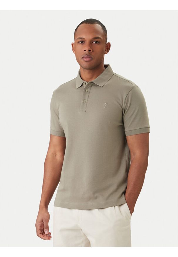 JOOP! Polo Primo 30046975 Zielony Modern Fit. Typ kołnierza: polo. Kolor: zielony. Materiał: bawełna