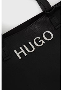 Hugo Torebka kolor czarny. Kolor: czarny. Rodzaj torebki: na ramię #3