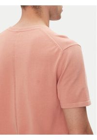 Calvin Klein T-Shirt Supima LV04LC333G Koralowy Regular Fit. Kolor: pomarańczowy. Materiał: bawełna #4