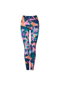 Legginsy sportowe damskie DEEP TRIP Tipi. Kolor: wielokolorowy #1