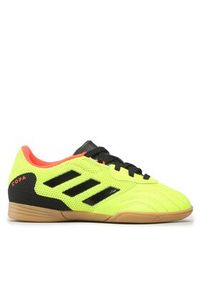 Adidas - adidas Buty Copa Sense.3 In Sala J GZ1382 Żółty. Kolor: żółty. Materiał: materiał #4