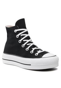 Converse Trampki Ctas Lift Hi 560845C Czarny. Kolor: czarny. Materiał: materiał #4