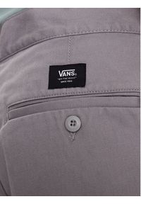 Vans Szorty materiałowe Authentic Chino VN0A5FJX Szary Relaxed Fit. Kolor: szary. Materiał: materiał, syntetyk, bawełna