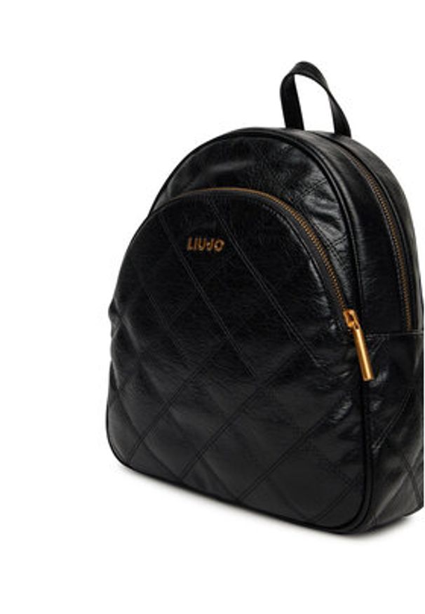Liu Jo Plecak Ecs M Backpack AA5123 E0914 Czarny. Kolor: czarny. Materiał: skóra