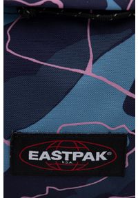 Eastpak plecak damski kolor granatowy duży wzorzysty. Kolor: niebieski. Materiał: włókno #4