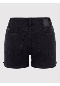 Pieces Szorty jeansowe Lisa 17112539 Czarny Regular Fit. Kolor: czarny. Materiał: jeans, bawełna #5