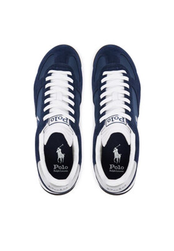Polo Ralph Lauren Sneakersy Varick Pp 809974041003 Granatowy. Kolor: niebieski. Materiał: zamsz, skóra